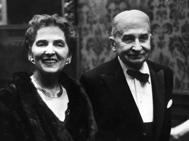 Margit and Ludwig von Mises